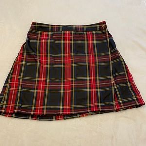 Plaid skirt